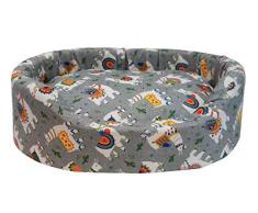 Croci C2178300 Bett No Prob-Llama 50x35x11cm