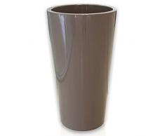 Euro3Plast 2785.G9 Pflanztopf Tuit, Durchmesser 33 cm, taupe
