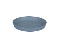 Elho Loft Urban Untersetzer Rund 34 - Vintage Blau - Draußen - Ø 34.5 x H 4.6 cm