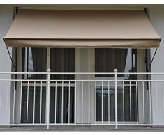 Angerer Klemmmarkise Style Taupe 150 x 150 x 225 cm, 2314/009