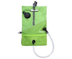 Kurgo Hunde Dusche, tragbare Camping, Mobile, Outdoor Dusche, Hunde Wander Dusche, Dusche für Haustiere (oder Mensche), mit Hunde Duschkopf, 385 g, Güne