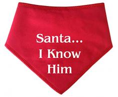 Spoilt Rotten Pets (S2 Hunde-Halstuch, Weihnachtsmann I Know Him Rot