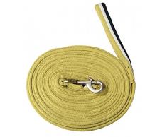 Pfiff 101196 Softlonge, Longe Longierleine, Wirbel Karabinerhaken, ca 8,20 Meter