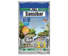 JBL Bodengrund Grau für Süß- und Meerwasser Aquarien, Sansibar Grey 10 kg, 67063