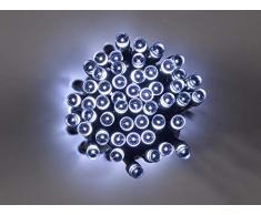 Smart Solar 1060040RB Lichterkette 200 LED, kaltweiß