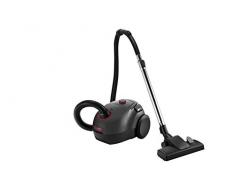 Grundig, VCC 3850 A Bodenstaubsauger mit Beutel, 800W, 2,1 L, Schwarz/Rot