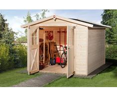 weka Gartenhaus 316 Gr.5, natur, 19 mm, DT