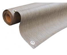 Windhager Sichtschutzmatte Aeris Insektenschutz, Wenge, 1 x 5 m, braun