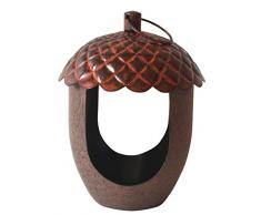 Peckish Vogelfutterstation, Eichelform, Metall