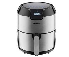 Moulinex EasyFry Deluxe EZ401D Fritteuse ohne Öl für gesunde Zubereitung mit Heißluft, kompaktes Design, Temperaturregelung, Timer, 8 Menüs, Air Pulse Technologie