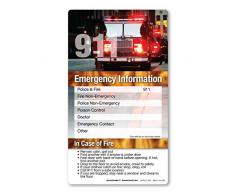 Emergency Information Memo Board Indoor Magnet by Magnet America