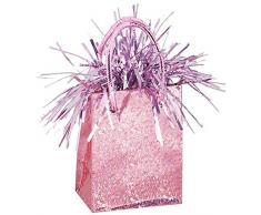 Unique Industries 49012 gift bag Geschenktasche, plastik, pastellrosa