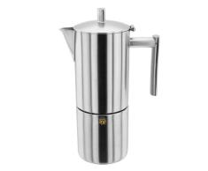 Stellar SM52 6 Tassen Matt Espressomaschine, 400ml, Edelstahl, silber