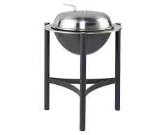 Dancook 1800 - Großer Kugelgrill mit 54cm Grillrost und Seitentisch.