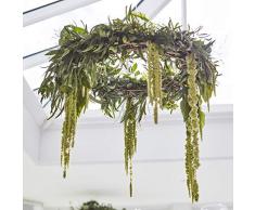 Ginger Ray Botanische Hochzeitsdekoration, Bronzefarben, hängende Kronleuchter