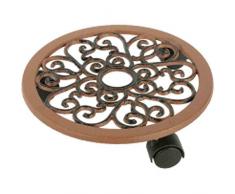 Siena Garden Pflanzenroller, braun