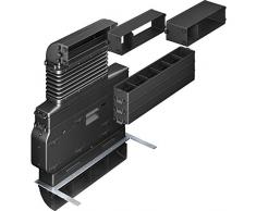 Siemens hz381501 Zubehör für Dunstabzugshaube, Zubehör für Kamin (Dunstabzugshaube, Abluftset, schwarz, 6,9 kg; Maße: 590 mm x 765 mm x 420 mm)