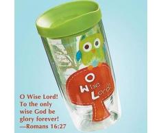 Abbey Drücken Eule Kinder Tumbler quasiordnung Wand Décor Inspirierende Religiöse Geschenke 55856tabbey