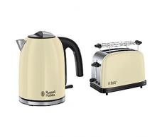 Russell Hobbs Colours Plus+ Classic Cream Wasserkocher + Toaster