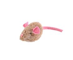 HUNTER PLÜSCHMAUS MIT SOUND Katzenspielzeug, Catnip, Katzenminze, Geräusche, Soundchip, 5 cm