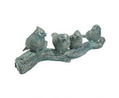 Design Toscano Singvögel auf dem Ast, Statue