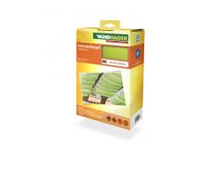 Windhager 10882 Sonnensegel für Seilspanntechnik 420 x 140 cm, apfelgrün