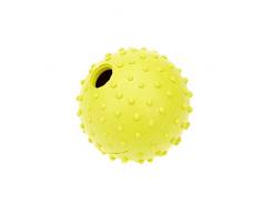 Classic Pet Products Noppenball aus Gummi, mit Glocke, 60 mm, Gelb