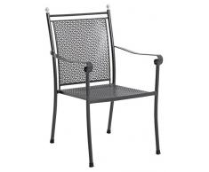 MWH Das Original 154126 Stapelsessel, Excelsior, grau