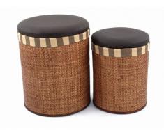 Franz Müller 69450 Wäschebehälter, Rattan, Braun