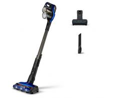 Philips XC8045/01 SpeedPro Max kabelloser Staubsauger 8000 Series (Akkusauger, 360°-Saugdüse, 60 Min. Akkulaufzeit) blau