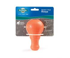 PetSafe Sportler Quietschen N Treat booya nachfüllbar Hund kleckereien Spielzeug, mittel