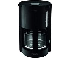 Krups F30908 Krups ProAroma Glas-Kaffeemaschine, 10 Tassen, 1.050 W im modernen Design, schwarz