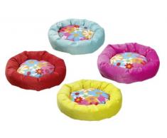 Karlie Bett Rund mit Blumen 45 cm, hellblau