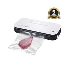 MACOM Forever Fresh VAC 1070 Automatischer Unterschrank, Kompakt, Soft-Touch-Steuerplatte Vakuumiergerät Bianco