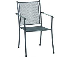 MWH Das Original 254013 Stapelsessel, Fero, grau