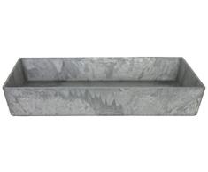 Artstone Untersetzer Ella, frostbeständig und leichtgewichtig, 34 x 5 cm, grau