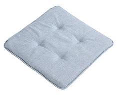 Dehner Sitzkissen Noah, ca. 39 x 39 x 3 cm, Polyester, blau