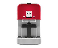 Kenwood kMix Kaffeemaschine COX750RD, rot, 1000 Watt, neue Serie, Filterkaffeemaschine, für 6 Tassen (750 ml)