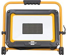 Brennenstuhl Mobiler LED Strahler JARO 9000 M / LED Baustrahler für außen IP65 (LED Arbeitsleuchte mit 5m Kabel, LED Baustellenstrahler 100W, LED Arbeitsstrahler mit Schnellspannverschluss)