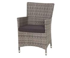 Siena Garden Mareda Dining Sessel, grau