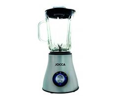 Standmixer aus Glas / 1,5 Liter Fassungsvermögen / 3 Geschwindigkeitsstufen und Klingen aus Edelstahl