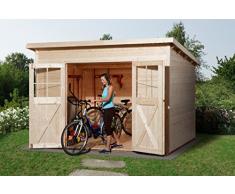 weka Gartenhaus 325 Gr.4, natur, 19 mm