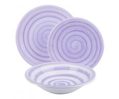 Brunch Time Geschirr 18 tlg. Set Old Italy flieder