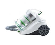 H.Koenig AXO900 beutelloser Staubsauger / 2 Liter Kapazität / HEPA Filter / EEK A / weiß/grün