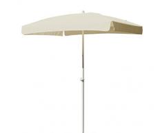 Dehner Sonnenschirm Keros, 2.5 x 1.7 m, naturfarben
