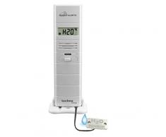 Mobile Alerts MA 10350 3 in 1 - Thermo-Hygrosensor und Wasserdetektor in einem, Alarmierung via Push-Mitteilung und Datenübertragung auf Ihr Smartphone, perfekt für Keller, Dachboden, Waschmaschine, Geschirrspühler, weiß, 5,5 x 3 x 5,5 cm