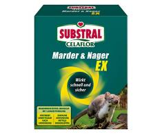 Substral Celaflor Marder & Nager Ex, Abwehr und Abschreckung, zum Vertreiben von Mardern und Nagetieren in Haus, Garage, Dachboden und Garten, 300g