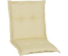 Beo Sitzkissen Gartenstuhlauflage Niedriglehner Premium Serie Nizza AU01 beige, 100 cm x Breite 52 cm x Dicke ca. 7 cm