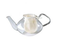 Westmark Teenetz für 4 Tassen Tee, Durchmesser: 9 cm, Reine Baumwolle, Weiß, 15312230