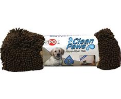 Spot Chenille Microfiber Dog Door Mat | Pet Door Mat | Super Absorbent Door Mat | Machine Washable, Durable, Rubber Bottom, Non-Skid Doormat for Pets | 31x20 |Clean Paws by